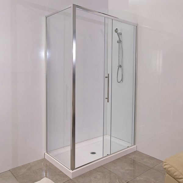 1200 Everest Shower Enclosure corner installation