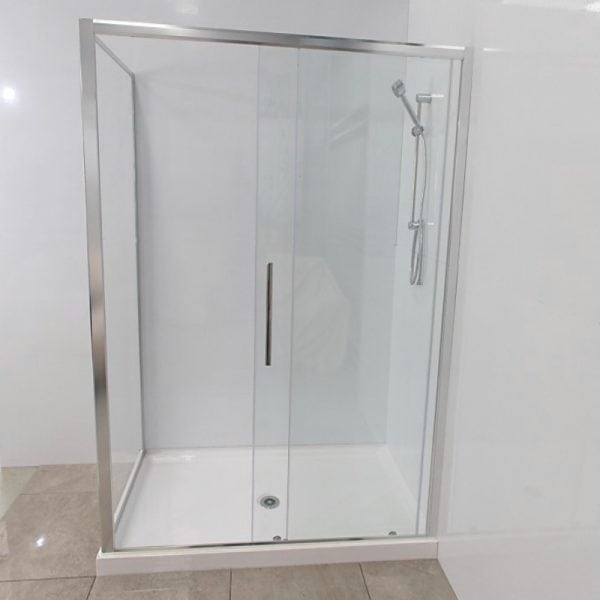 Everest Shower enclosure 1400 x 900 2 sided install